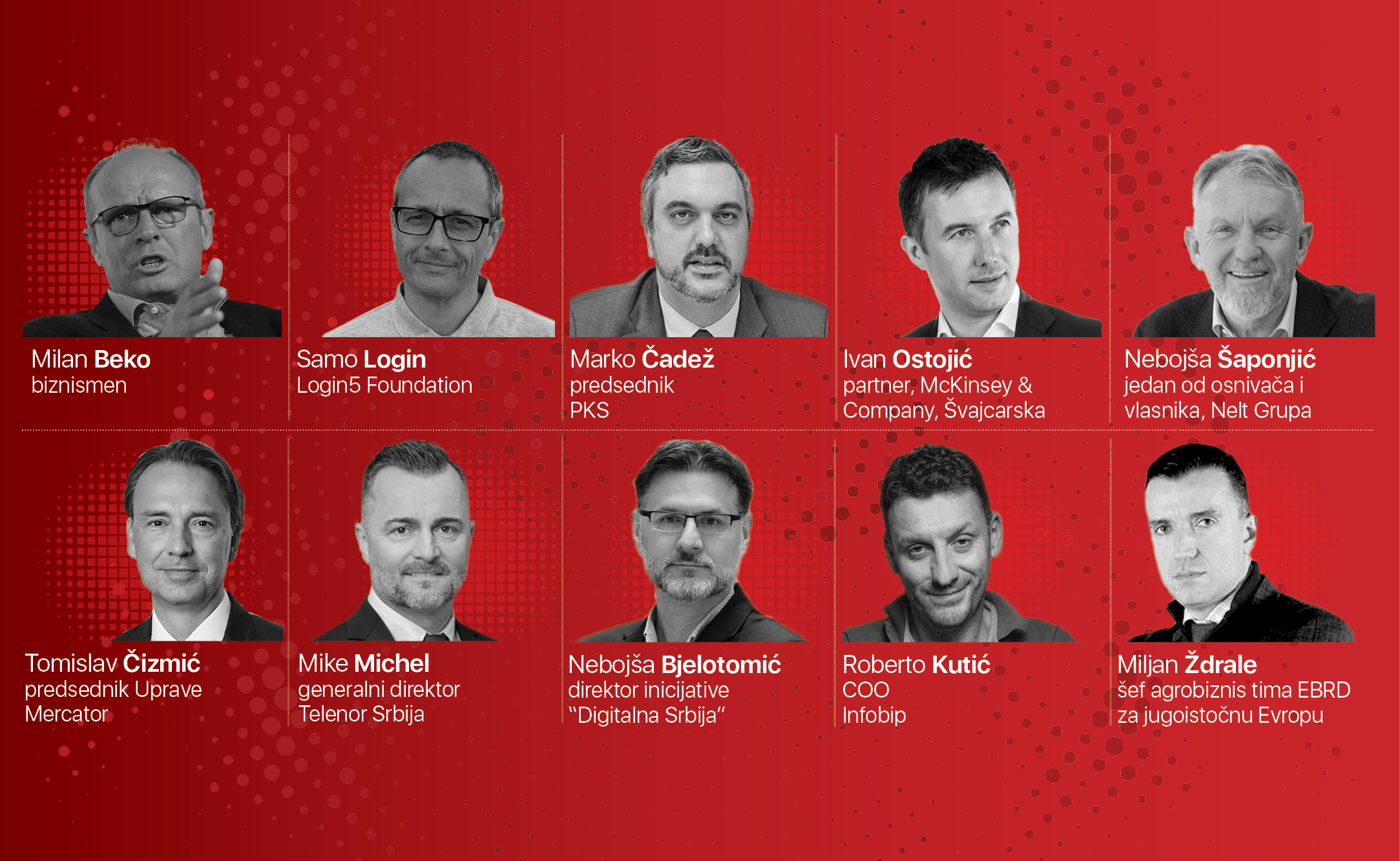 CEO Summit - 15 vizionara 1. decembra u Beogradu!